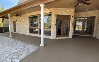 cleaning concrete