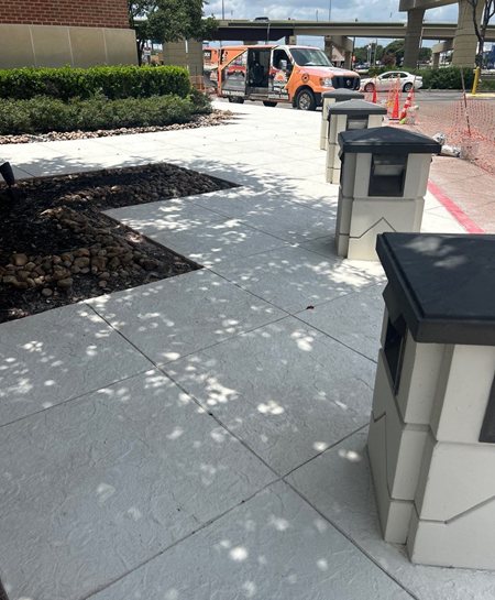 concrete repair real estate office