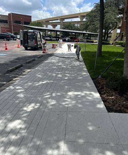 Keller Williams resurfacing in progress