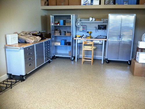 Garage Workshoop In Helotes Tx
Garage Floors
SUNDEK San Antonio
