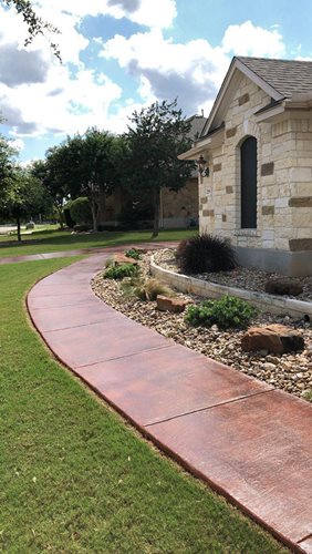 Frankland Sunstain Front Walk Nw Braunfels Tx
Walkways & Stairs 
SUNDEK San Antonio
