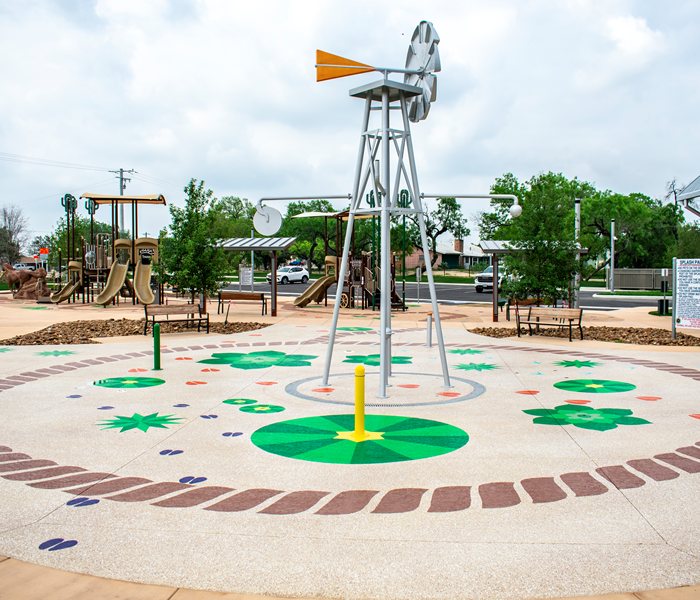 Tilden Splash Pad, Custom Coating, Rope Design
Splash Pads & Waterparks
SUNDEK San Antonio
